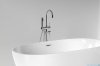 The North Bath Odin wanna wolnostojąca 150x80cm + syfon Klik-klak wizualizacja wanna stojąca